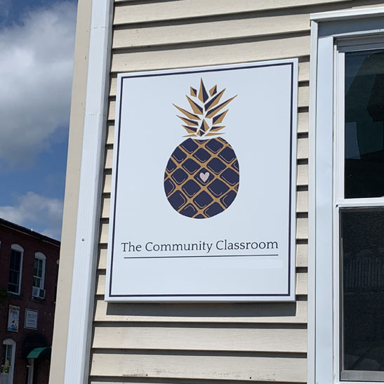Learn about the community classroom in Florence, Massachyusetts