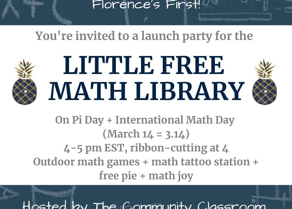 Introducing Northampton’s First Little Free Math Library