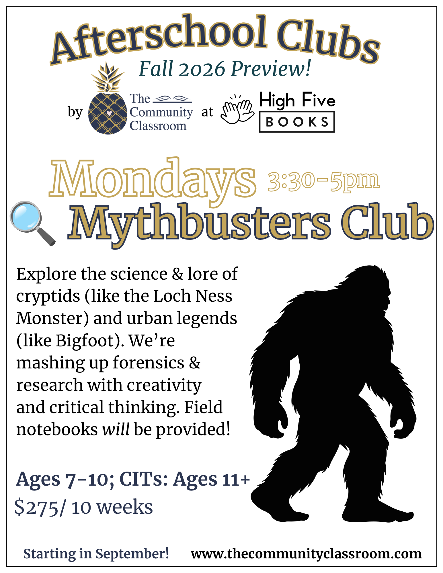 Mythbusters Club
